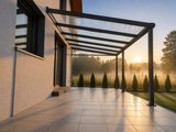Terrassenüberdachung Polycarbonat, 5,06 m x 3,50 m