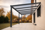 Terrassenüberdachung Polycarbonat, 6,06 m x 3,50 m